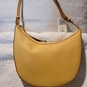 New shoulder bag in light Mustard color